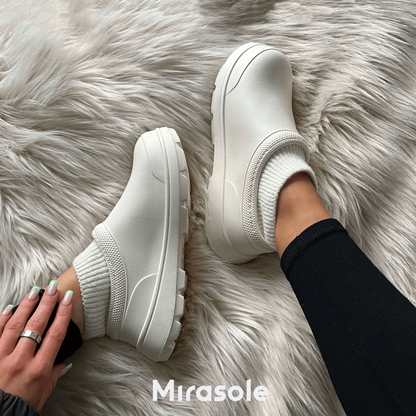 Mirasole™ Cloudy Sock Clogs