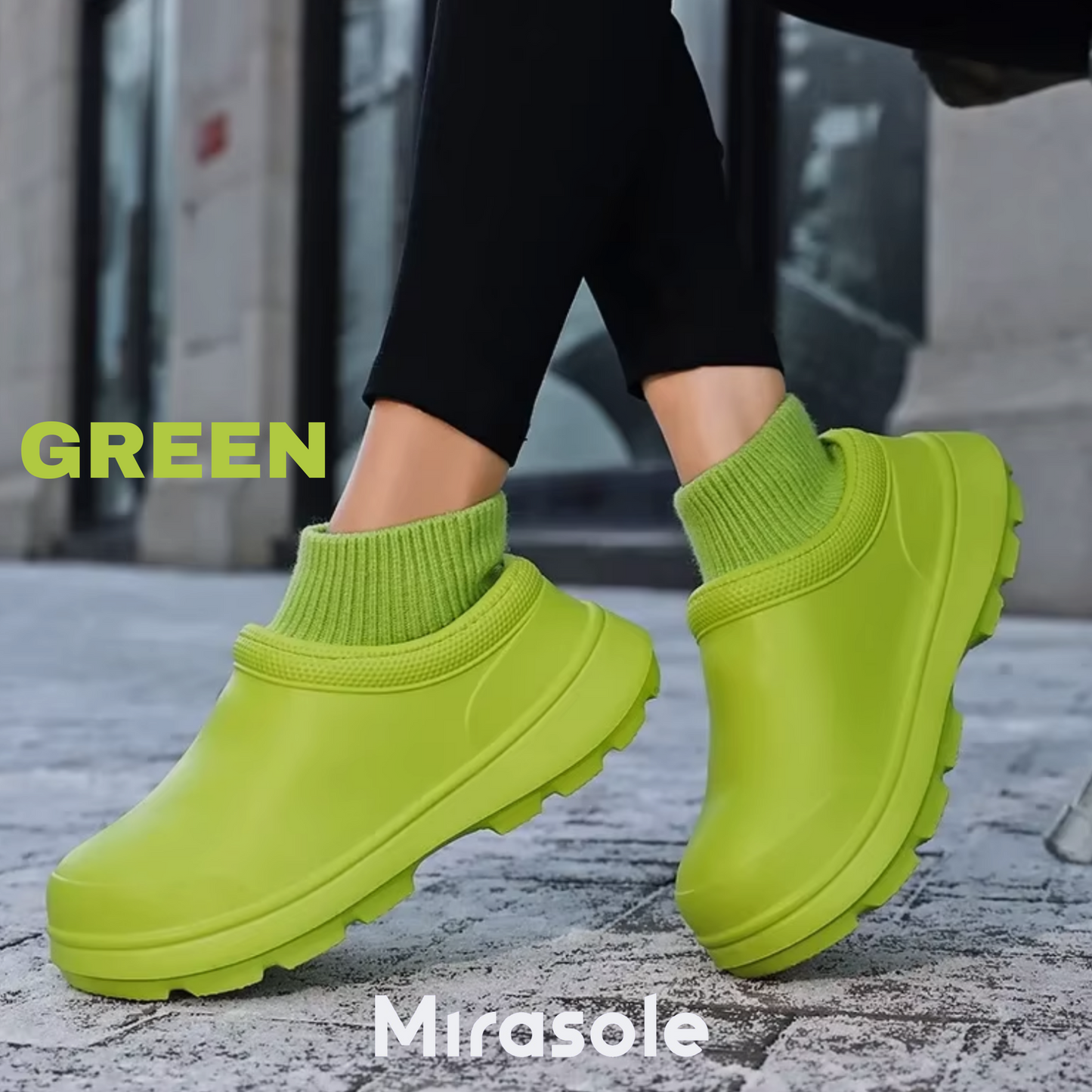 Mirasole™ Cloudy Sock Clogs