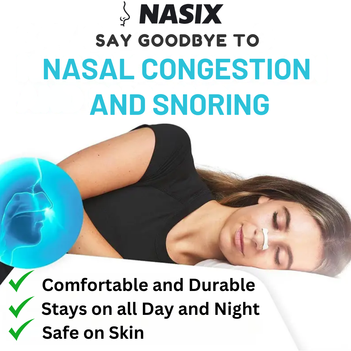 Nasix™ Magnetic Nasal Strips