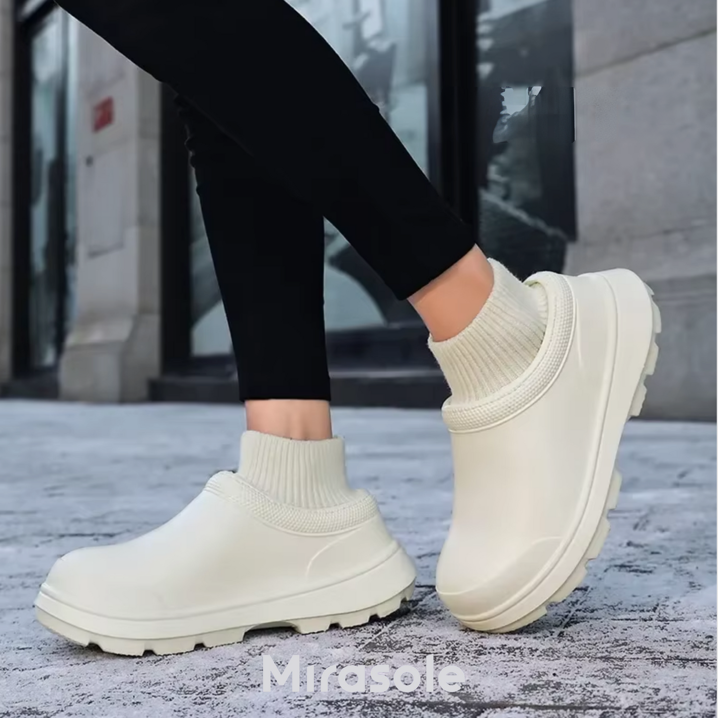 Mirasole™ Cloudy Sock Clogs